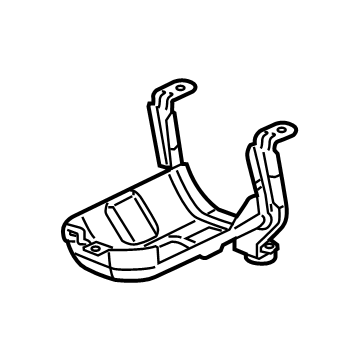 68519242AC Mopar Bracket-COOLANT Bottle Illustration 1 of 1