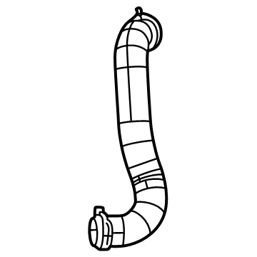 2023 Jeep Wrangler Radiator Hose - 68481142AD