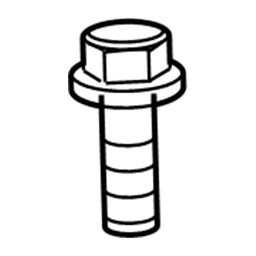 6035558 Mopar Hexagon Flange Head Screw Illustration 1 of 1