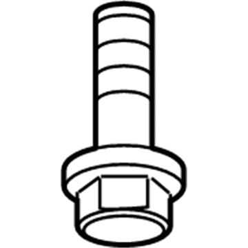 6501596 Mopar Hexagon Head Screw Illustration 1 of 1