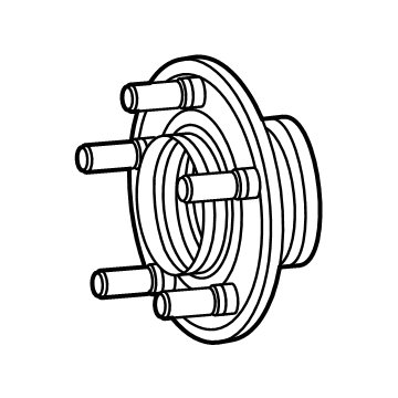 Dodge Charger Daytona Wheel Bearing - 68550703AC