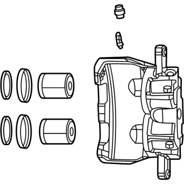 Dodge Charger Daytona Brake Caliper - 68654090AA