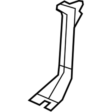 ZR40DX9AE Mopar Cowl Side Trim Panel Illustration 1 of 1