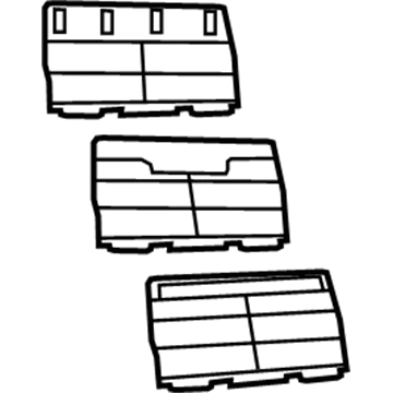 1DG46BD5AC Mopar Load Floor Cover Illustration 1 of 1