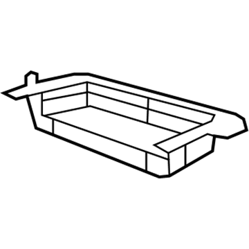 ZQ93DX9AG Mopar Carpet-Cargo Floor Illustration 1 of 1