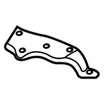 Mopar 55155706AD Bracket-HEADLAMP Panel 55155706AD Mopar Bracket-HEADLAMP Panel Illustration 1 of 1