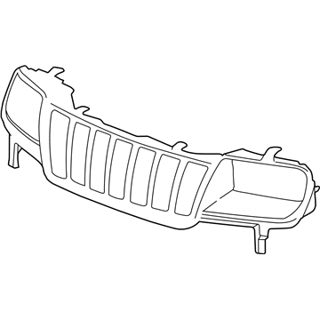 55155498AB Mopar Support-HEADLAMP Panel Illustration 1 of 1