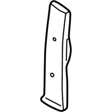 5FA25XDVAE Mopar B Pillar Panel Illustration 1 of 1