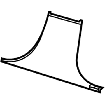1GG58LC5AB Mopar B Pillar Lower Trim Panel Illustration 1 of 1