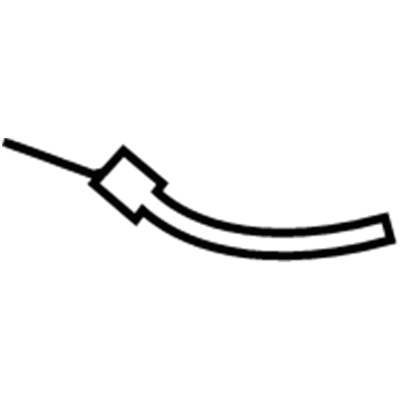 5140963AA Mopar RETAINER-Soft Top Tension Cable Illustration 1 of 1