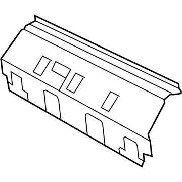 1LV22DX9AC Mopar Rear Shelf Panel Illustration 1 of 1