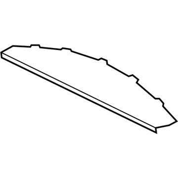 1LV23DX9AG Mopar Rear Shelf Panel Illustration 1 of 1