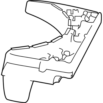 6AN38DX9AD Mopar Storage Bin Illustration 1 of 1