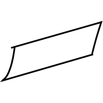 1AK33TZZAA Mopar Rear Fascia Valance Panel Illustration 1 of 1