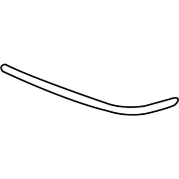 4805987AA Mopar Fascia Molding Illustration 1 of 1
