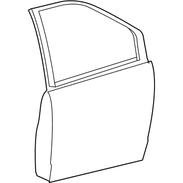 4894916AB Mopar Front Door Illustration 1 of 1