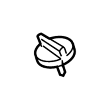 6503823 Mopar NUT/WING Illustration 1 of 1