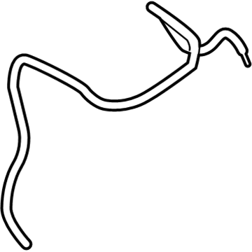 68213433AA Mopar Windshield Washer Hose Illustration 1 of 1