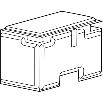 56029785AB Mopar Battery Shield Illustration 1 of 1