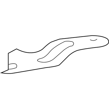 68002457AB Mopar Hydraulic Control Unit Bracket Illustration 1 of 1