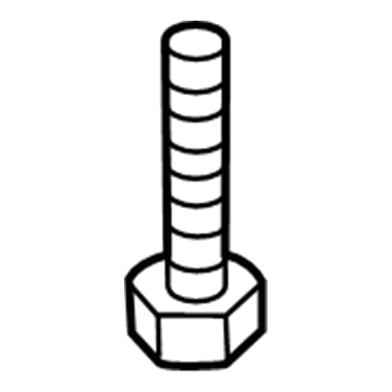 68263234AA Mopar Hexagon Flange Head Bolt Illustration 1 of 1