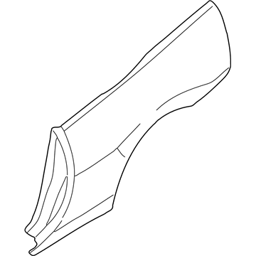 MR954958 Mopar Quarter Panel Illustration 1 of 1