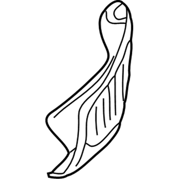 Mopar MR535487 Quarter Panel Extension MR535487 Mopar Quarter Panel Extension Illustration 1 of 1