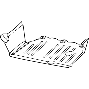5303981AF Mopar Pan-Front Illustration 1 of 1
