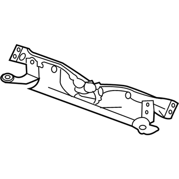 5115244AG Mopar Radiator Closure Panel Crossmember Illustration 1 of 1