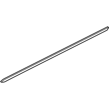 Mopar 5EA56DX9AB Cab Molding 5EA56DX9AB Mopar Cab Molding Illustration 1 of 1