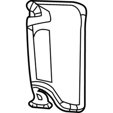 2015 Dodge Journey Sun Visor - 1MT58HDAAA