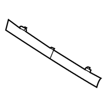 Mopar 1DE55HDAAC Panel-Rear Header 1DE55HDAAC Mopar Panel-Rear Header Illustration 1 of 1