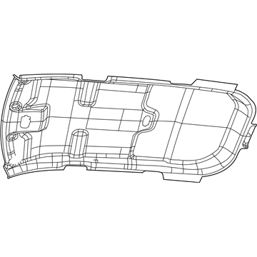 Mopar 6PX39HDAAC Headliner 6PX39HDAAC Mopar Headliner Illustration 1 of 1