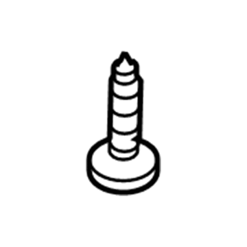 68046075AA Mopar Screw-Visor Illustration 1 of 1