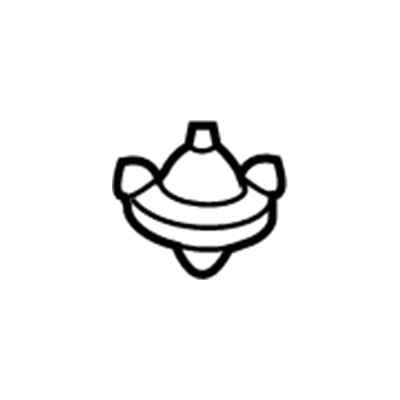 68046178AA Mopar Visor Clip Illustration 1 of 1