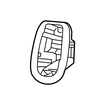 5057773AA Mopar Cover-Coat Hook Illustration 1 of 1