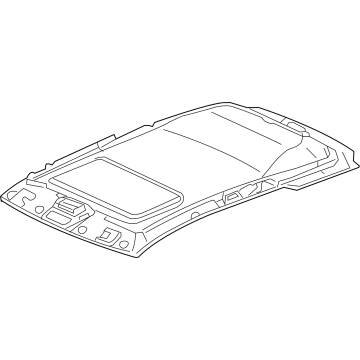 1UD64HDAAA Mopar Headliner Illustration 1 of 1