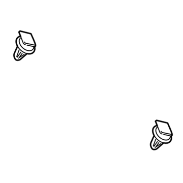 6511626AA Mopar Clip-Seat Illustration 1 of 1