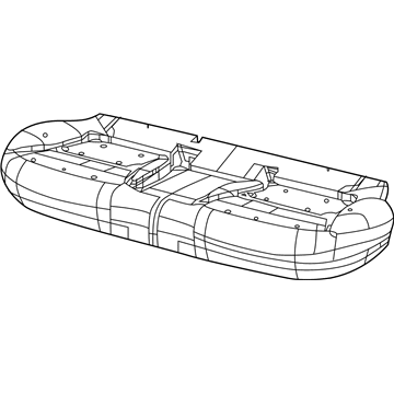2025 Jeep Compass Seat Cushion - 68415461AB