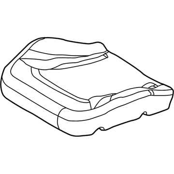 5126323AA Mopar Front Seat Cushion Frame Illustration 1 of 1