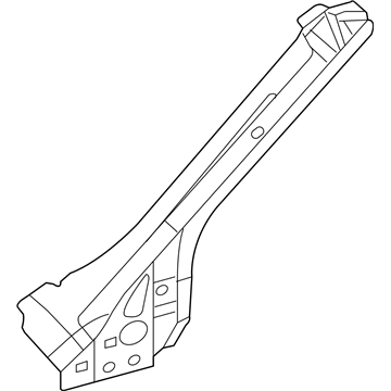5008734AF Mopar Windshield Frame Illustration 1 of 1