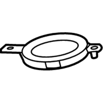 68223553AB Mopar BAFFLE-Shock Tower Illustration 1 of 1