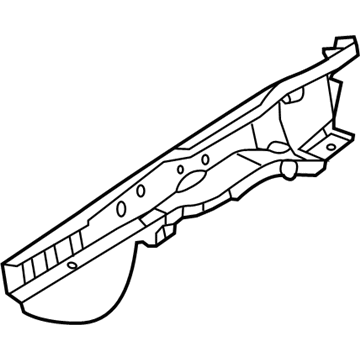 68081909AG Mopar Frame Side Rail Illustration 1 of 1