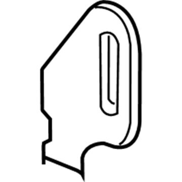 5179774AA Mopar Hydraulic Control Unit Bracket Illustration 1 of 1