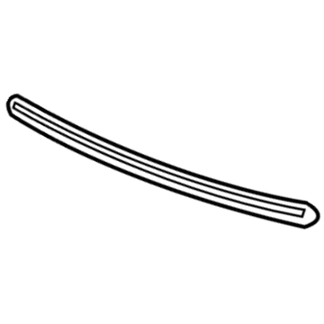 5030045AA Mopar Molding-Front FASCIA Illustration 1 of 1