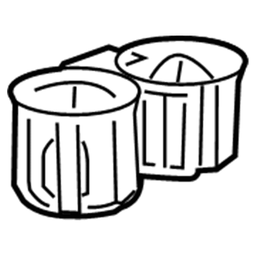 68110180AA Mopar Mat-Cup Holder Illustration 1 of 1