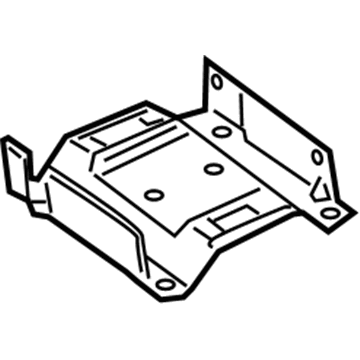 5108143AA Mopar Bracket-Console Tray Illustration 1 of 1