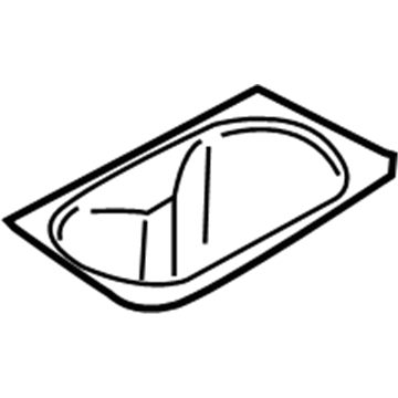 1VQ69BD1AA Mopar Mat-Console Illustration 1 of 1