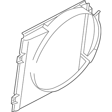 Dodge Durango Fan Shroud - 5015533AB