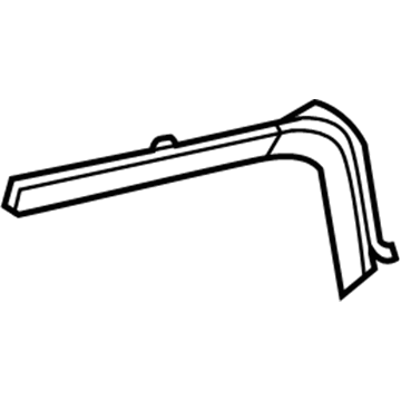 5KJ99BDXAA Mopar Quarter Trim Panel Illustration 1 of 1